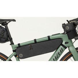 Borsa Anteriore Da Manubrio Per Bici, Impermeabile, 12x11x16 Cm, Con Strisce Riflettenti E Tracolla, Sgancio Rapido
