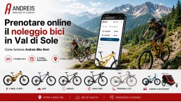 Prenotare online il noleggio bici in Val di Sole: come funziona Andreis Bike Rent